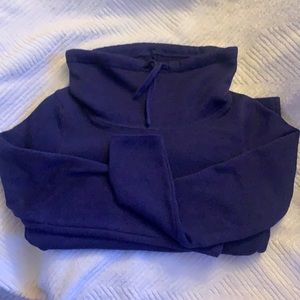 Eddie Bauer Front Pocket Cowl Neck Sweatshirt.